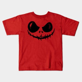 Spooky Halloween Face Kids T-Shirt